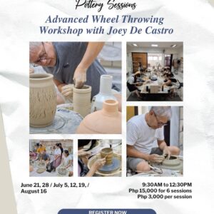 Masterclass: Advanced Wheel Throwing with Joey De Castro
