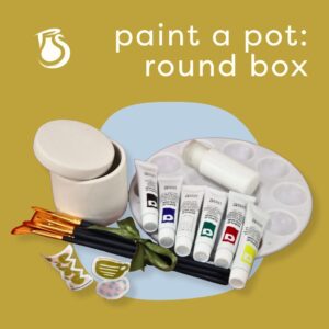 Paint a Pot: Round Box