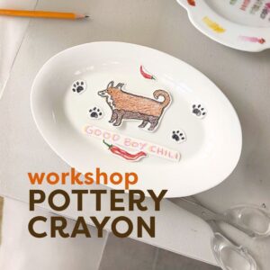Pottery Crayon Workshop @ Bask Coffee + Kitchen