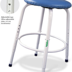 Shimpo-Nidec Adjustable Stool with Cushion